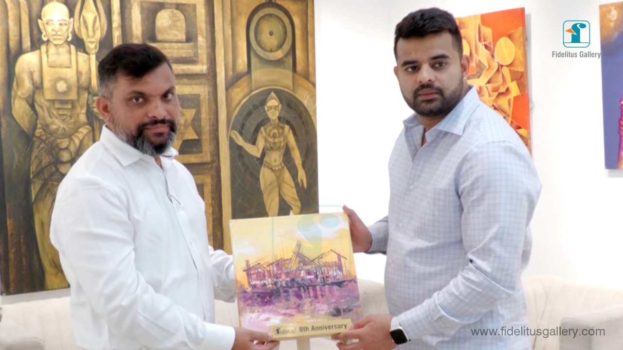 Prajwal Revanna at Fidelitus Gallery