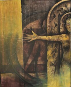 Touch of the Unknown - Art Painting