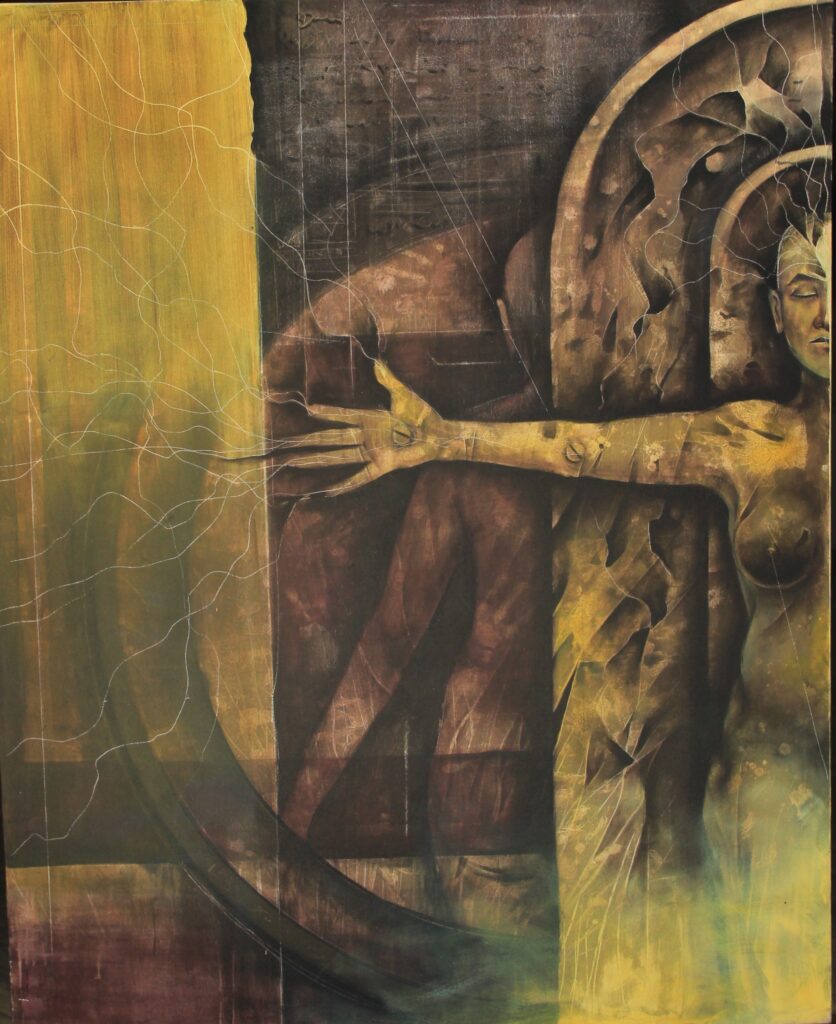 Touch of the Unknown - Art Painting